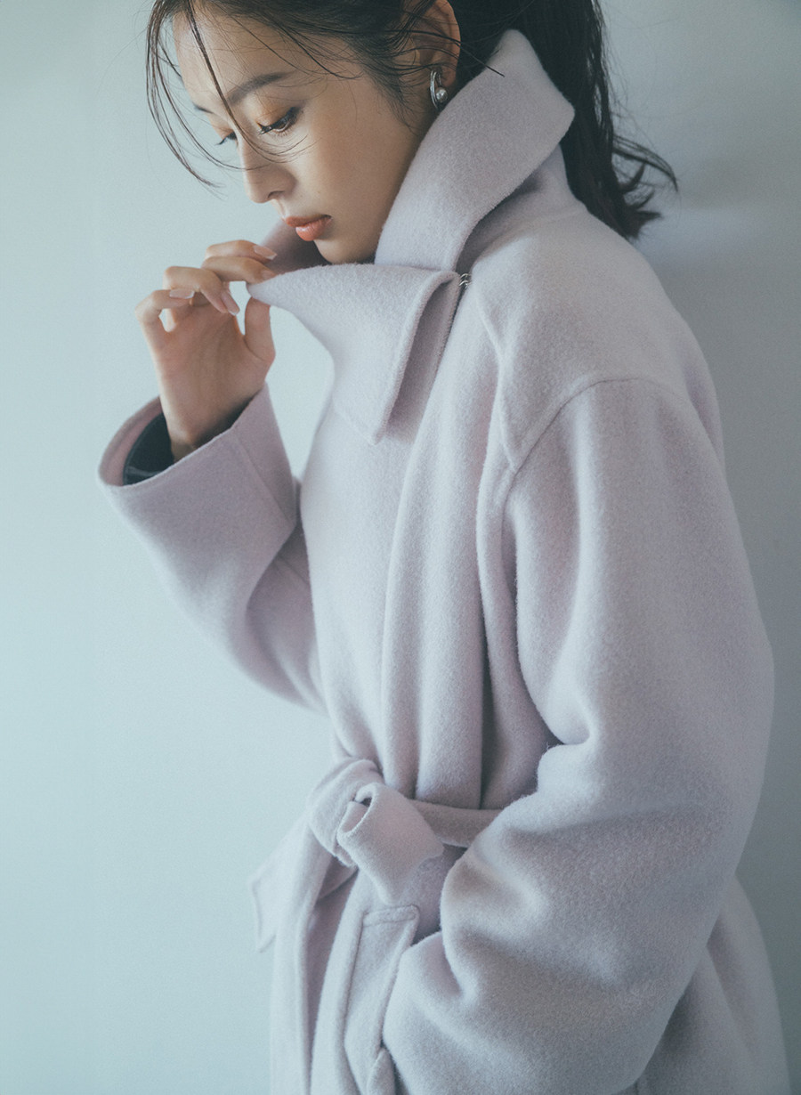 EC限定】super 100's リバービッグカラーコート｜LOUNIE（ルーニィ