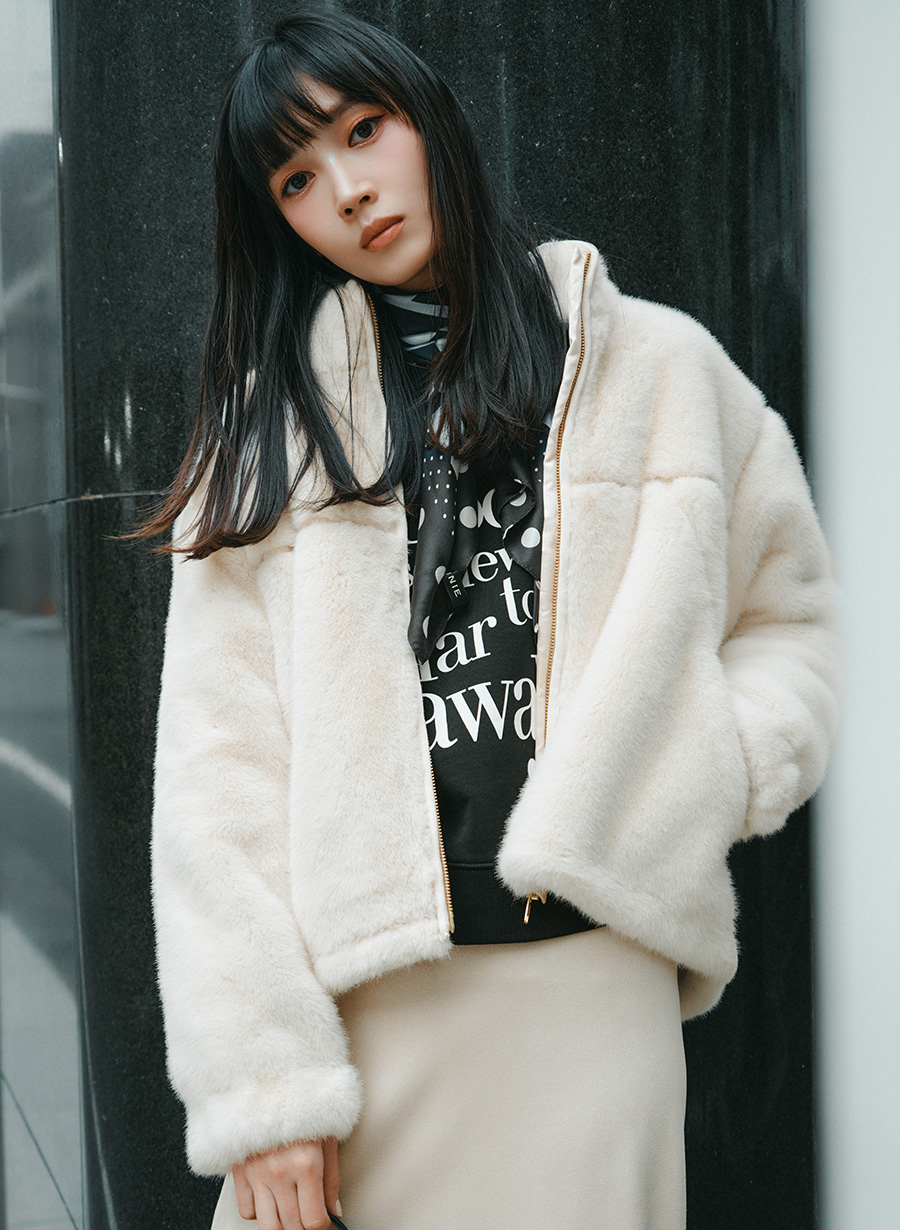 フェイクファーブルゾン｜LOUNIE（ルーニィ）公式サイト／公式