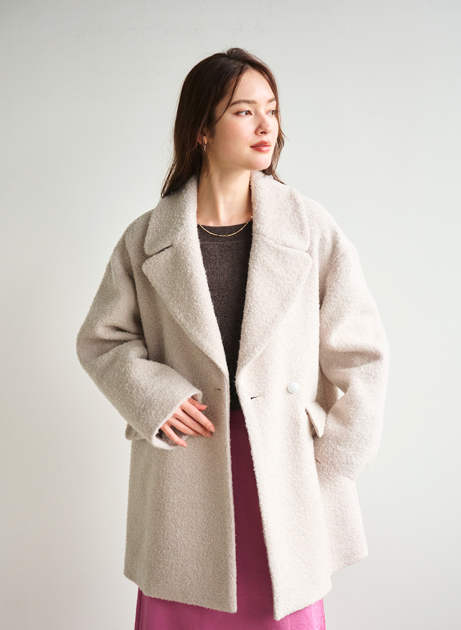 モヘア＞ループツイードPコート｜LOUNIE（ルーニィ）公式サイト／公式