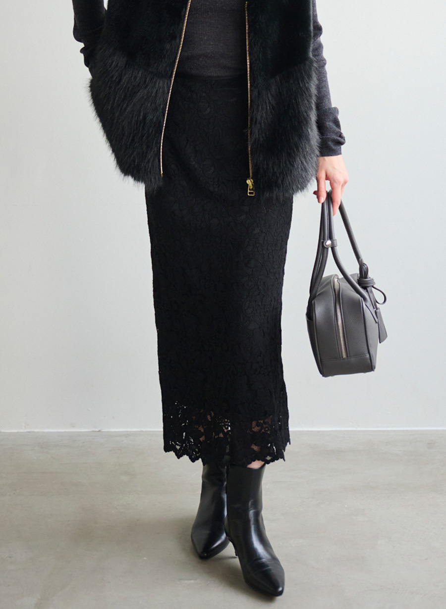 レースタイトスカート｜LOUNIE（ルーニィ）公式サイト／公式オンライン