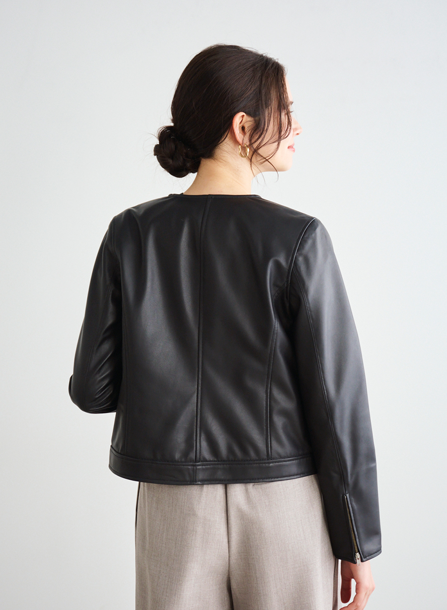 レザーシングルジャケット｜LOUNIE（ルーニィ）公式サイト／公式