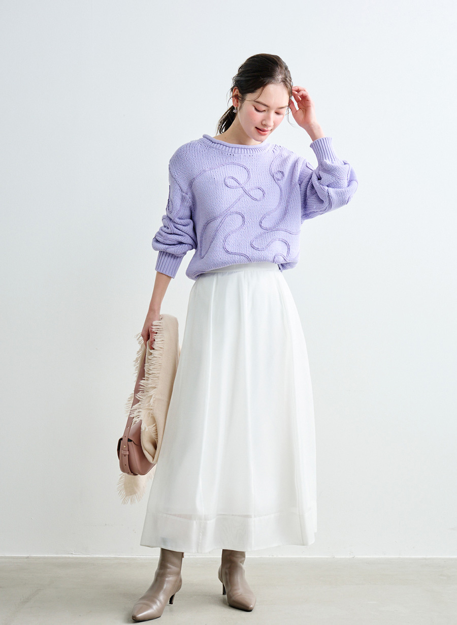 シアーフォルムスカート｜LOUNIE（ルーニィ）公式サイト／公式