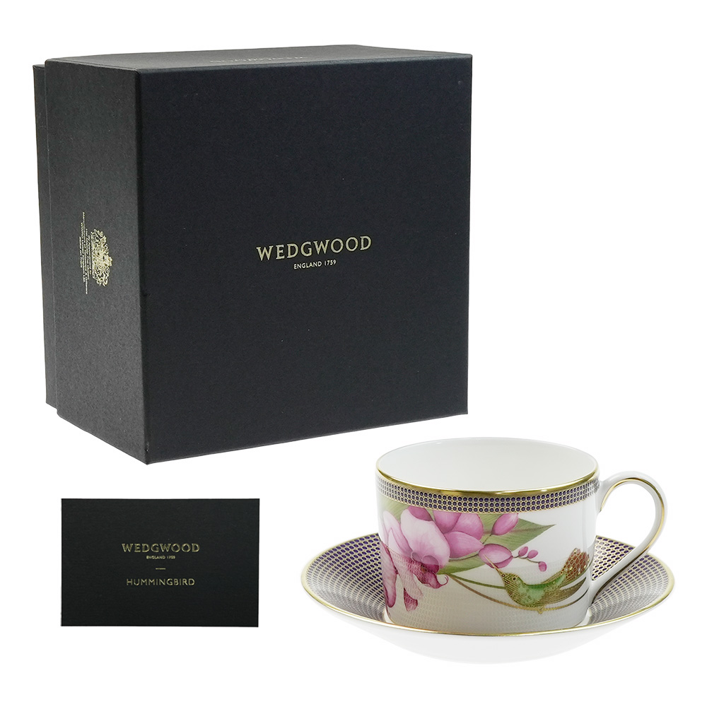 ウェッジウッド（WEDGWOOD） ハミングバード ティーカップ＆ソーサー
