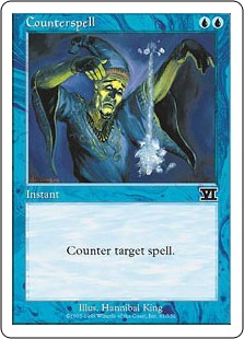 対抗呪文/Counterspell 7ED日本語foil 対抗呪文 foil 7版 7ED Foil