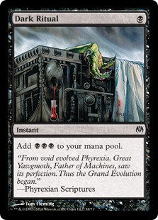 Foil】《暗黒の儀式/Dark Ritual》(ジャッジ褒賞)[DCIマーク] 黒