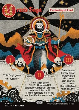 Foil】(021)□ボーダーレス□《ウルザの物語/Urza's Saga》[SLC] 土地