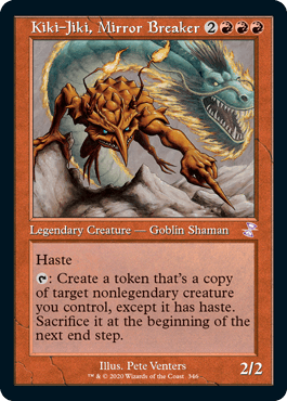 鏡割りのキキジキ 旧枠 アーティストプルーフ Foil】(346)□旧枠□《鏡