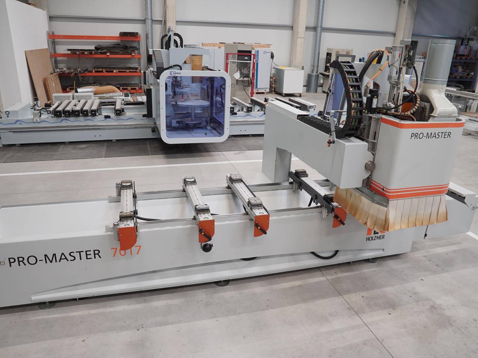 HOLZ-HER CNC machining centre PRO-MASTER 7017 K buy second-hand
