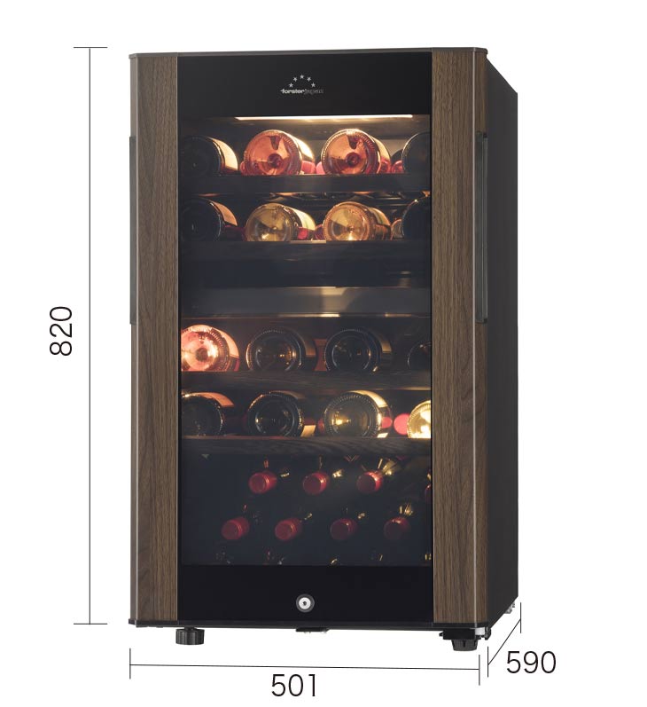 SG-122GD(WB) グランセラー [ガラス扉/右開き/41本収納] | ワイン通販
