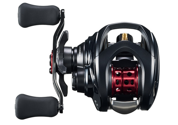 Daiwa ダイワ PR100H ブラック/レッド ベイトリール メタルスプール