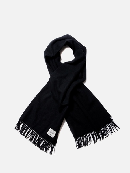 COOTIE / Wool Stole -Black-