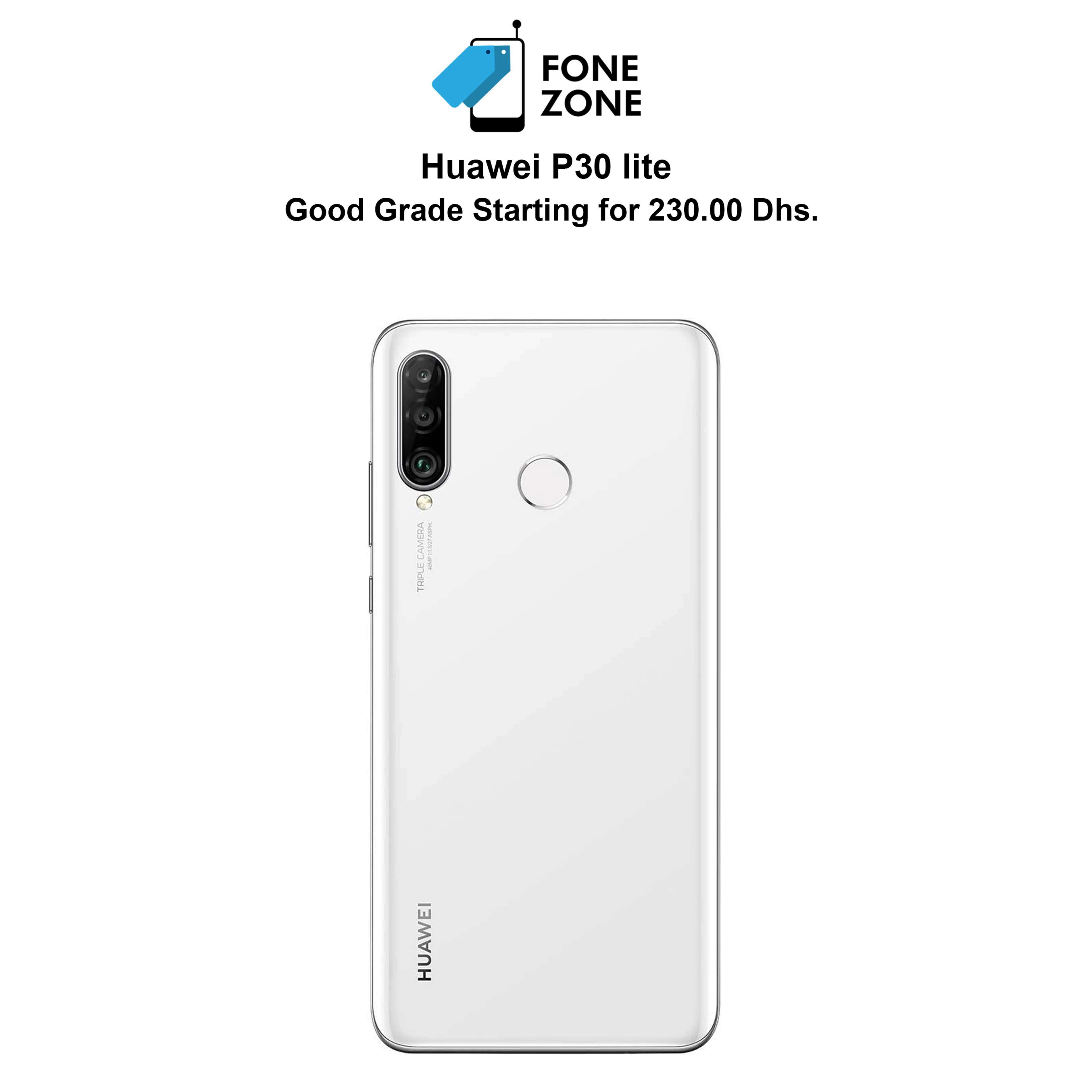 Huawei P30 Lite 128GB, 6GB Ram single sim Pearl White | 599-999