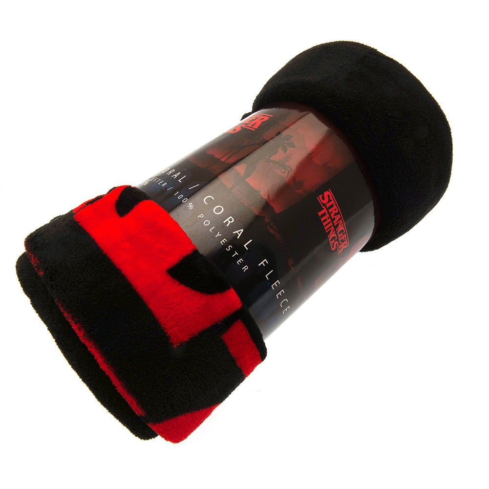 ストレンジャー・シングス プレミアムフリースブランケット