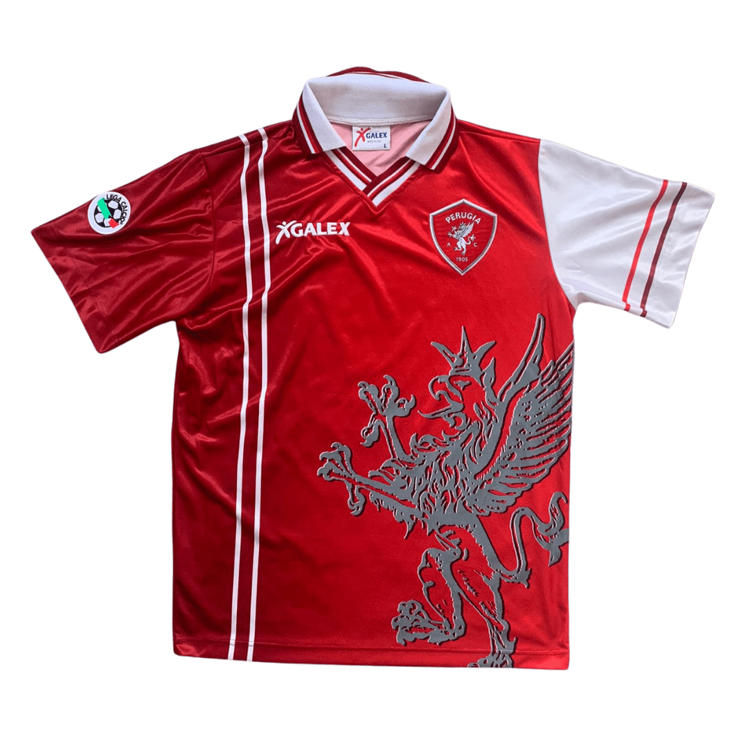 1998-99 A.C. Perugia Home Shirt NAKATA 7 (L) - Football Shirt