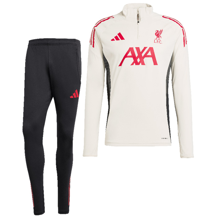 リバプール 25-26 TIRO25 1/4 ZIPトレーニング トップ長袖&パンツ 上下