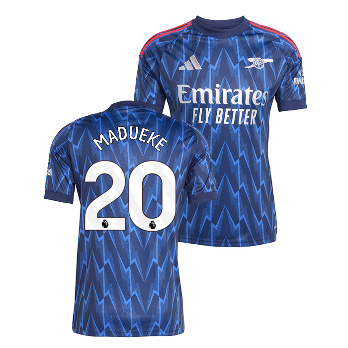 アーセナル 25-26 アウェイ 半袖 ユニフォーム No.20 マドゥエケ