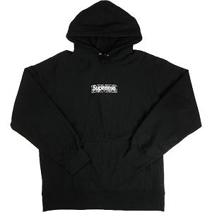 SUPREME シュプリーム 19AW Bandana Box Logo Hooded Sweatshirt Black
