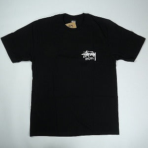 STUSSY ステューシー 25SS STOCK LONDON TEE BLACK ロンドン限定T