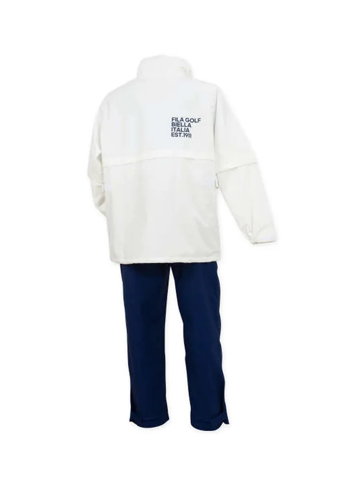 ブラック 【FILAGOLF(フィラゴルフ)】レインウェアセット ＊カタログ