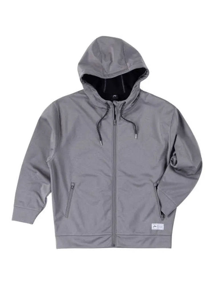 M．グレー 【RUSTY(ラスティ)】3層ボンディングフリーススウェット