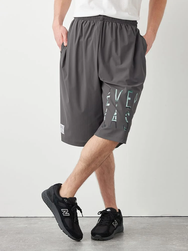 C．グレー 【EVERLAST(エバーラスト)】水陸両用ナイロンストレッチ