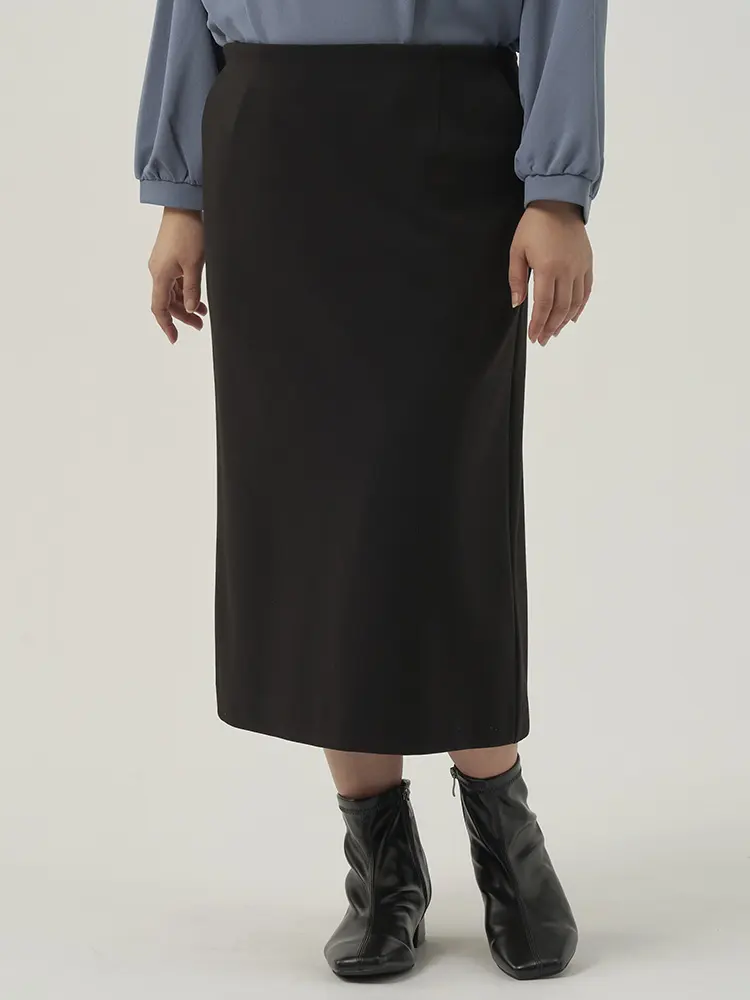 SalaSweet (サラスウィート)】ポンチバックスリットボックススカート