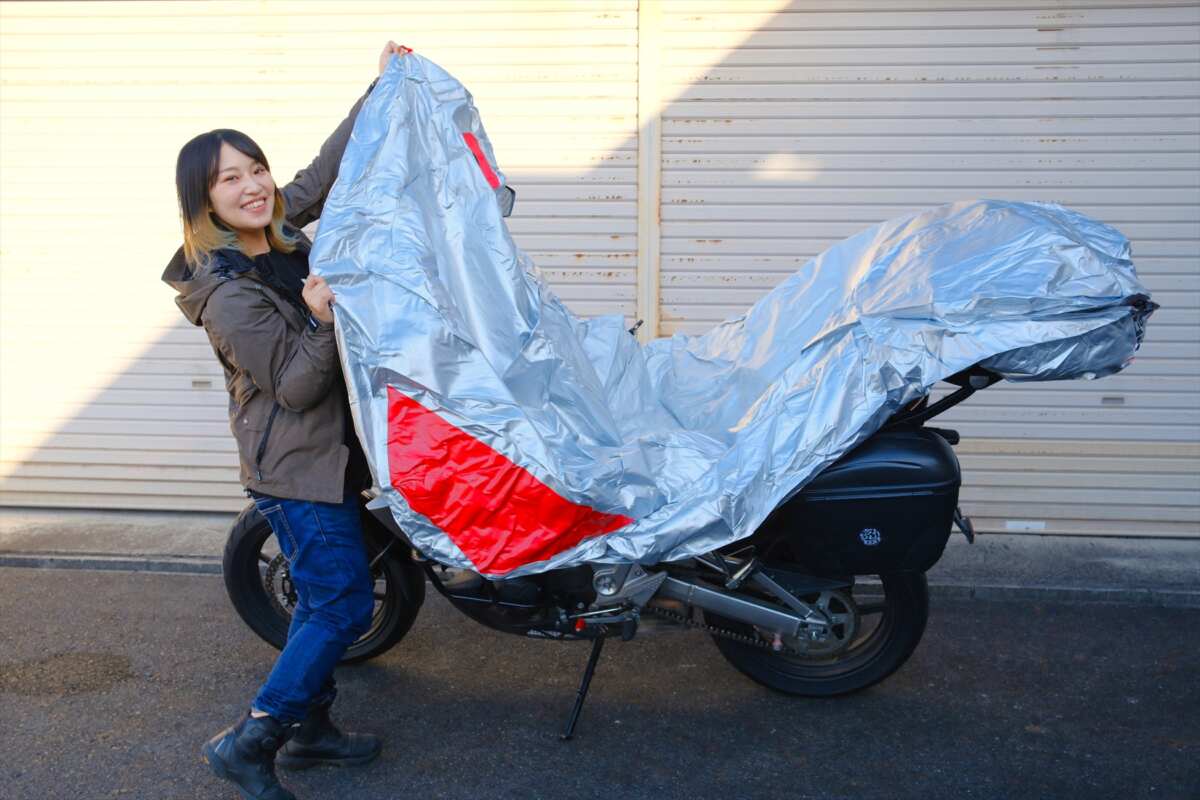 最強のバイクカバー!? レッドバロンROMの『BODY GUARD』を使ってみた