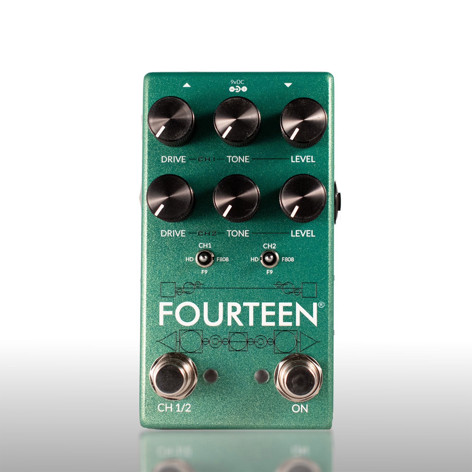 FOURTEEN® - Modern Dual Boost | Overdrive – Fortin Amps