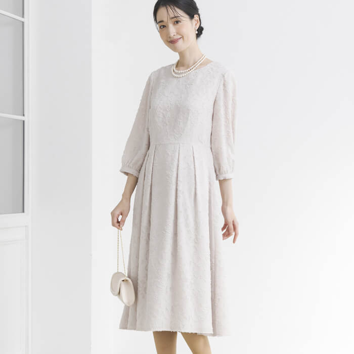 洗える｜カットジャカードのセレモニースーツ 9号・ピンク｜東京