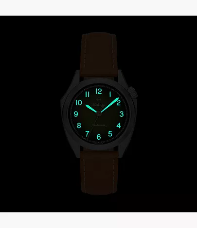 Field Olympos Automatic Leather Watch ZO9713 - Zodiac Watches®