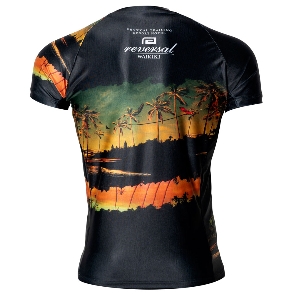 reversal/リバーサル】ラッシュガード 半袖/RESORT SHORT RASH GUARD