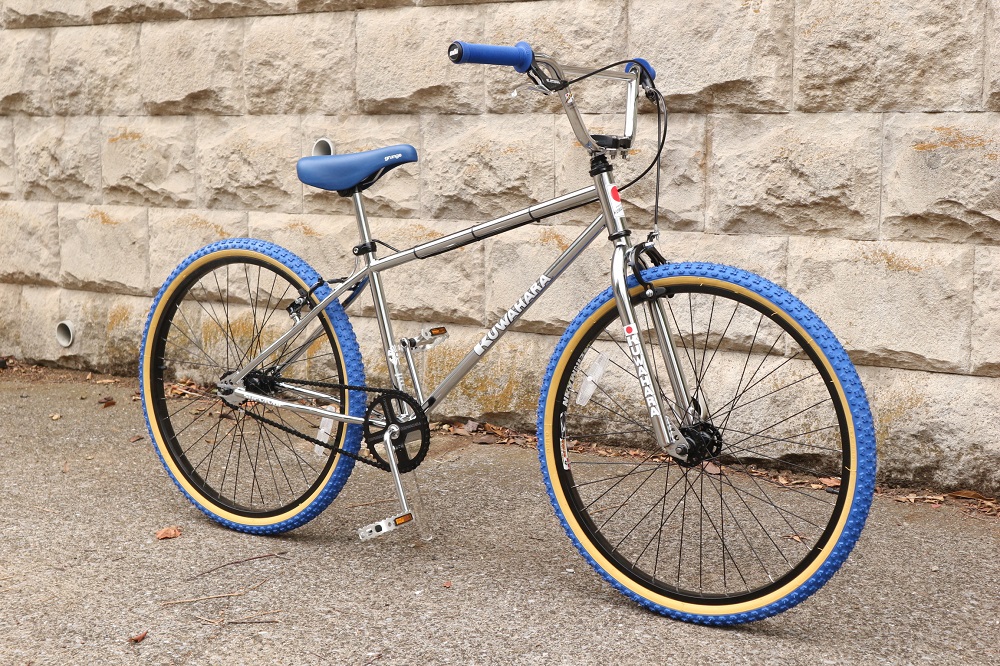 KUWAHARA / SURVIVOR 26 /FLAME bike限定カラー CHROMR × BLUE