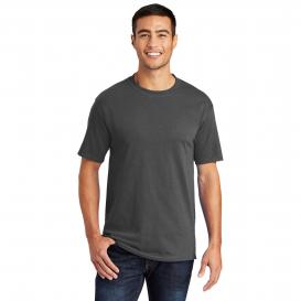 Port & Company PC55T Tall Core Blend Tee - Charcoal | Full Source