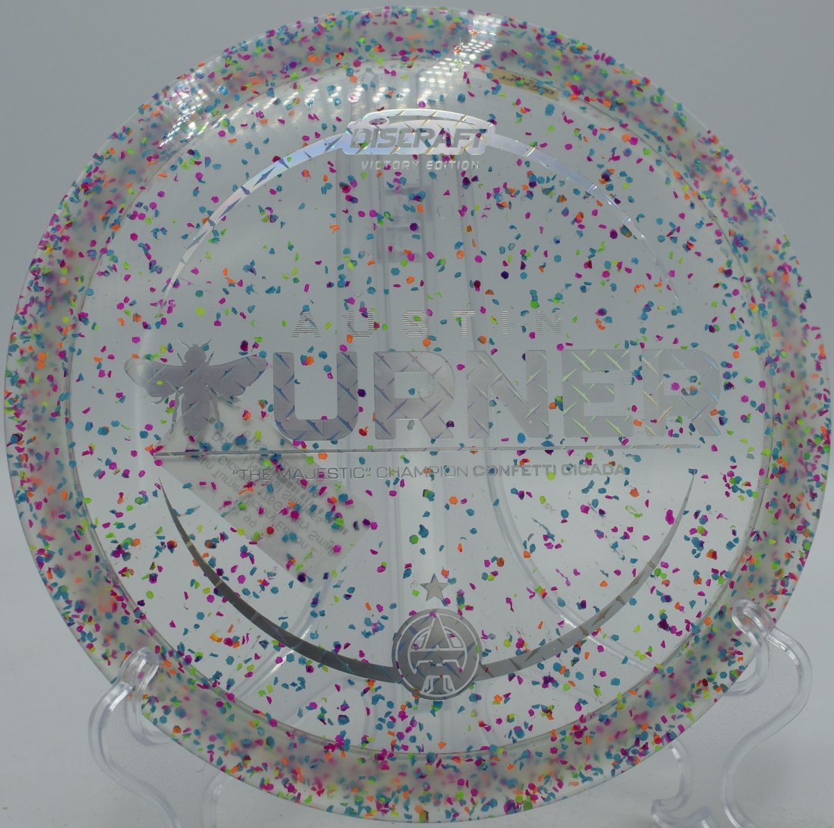 Austin Turner Victory Edition Z Confetti Cicada - Flexline Discs