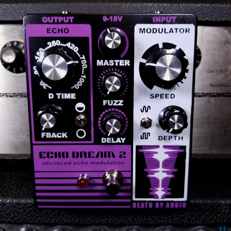 Death by Audio Echo Dream 2 Delay Pedal – Flipside Music