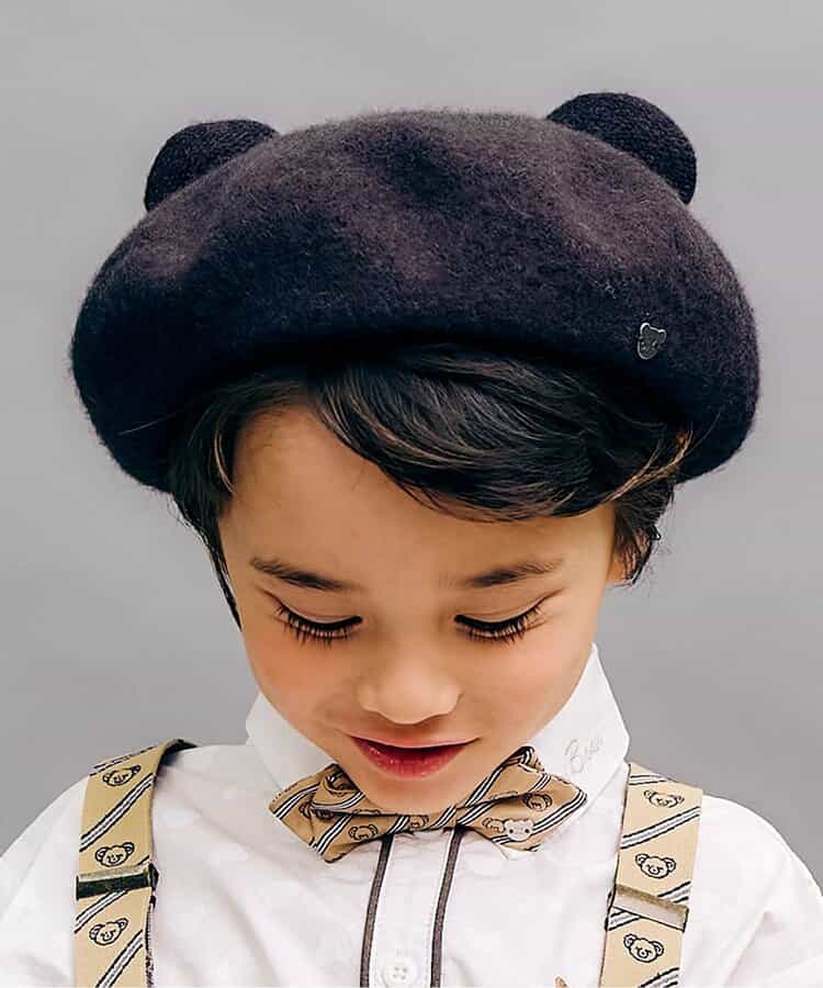 tinybear 耳付きベレー帽（V168905）|apres les cours（アプレ レ