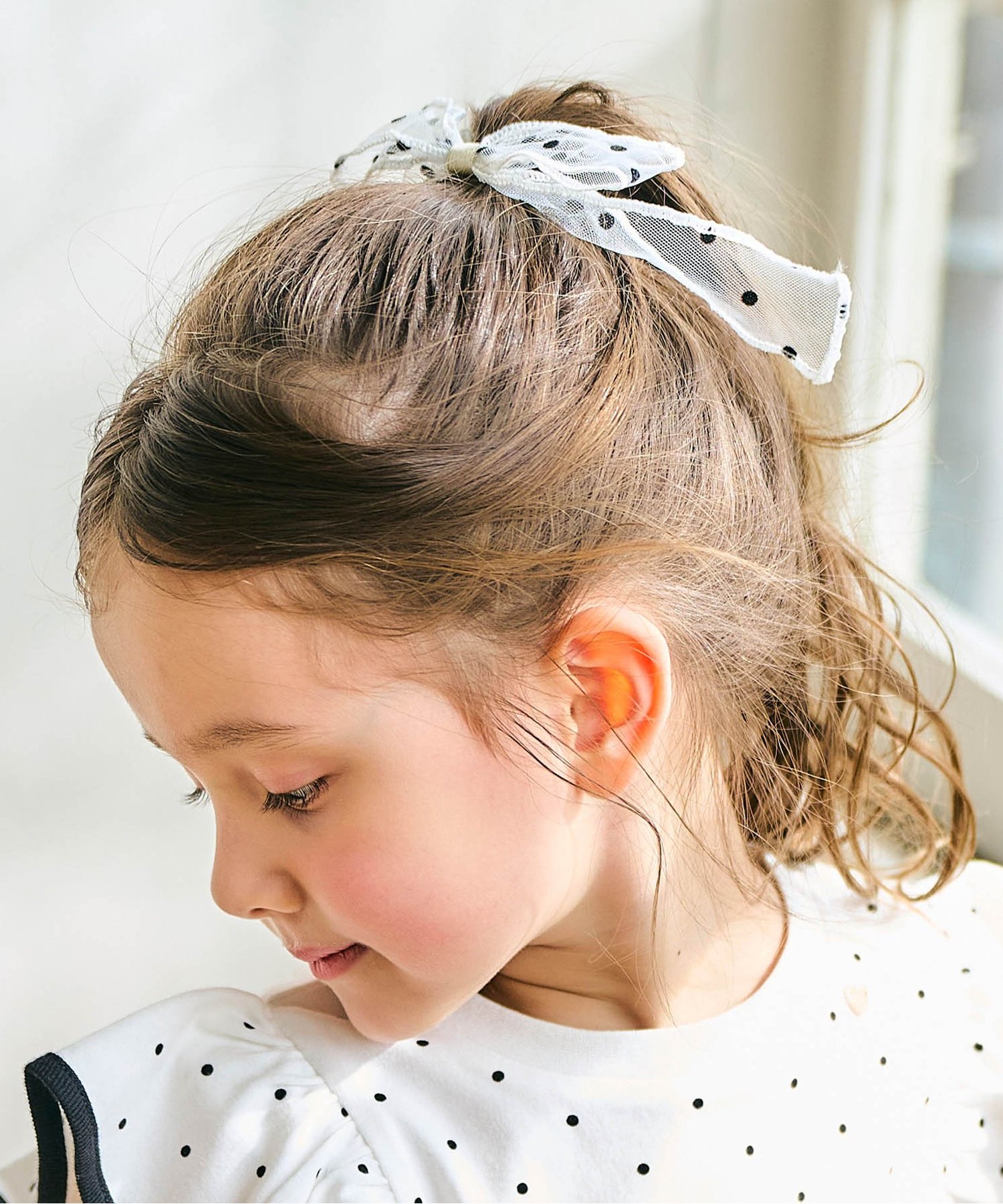 グログランリボンカチューシャ（V170026）|apres les cours（アプレ レ