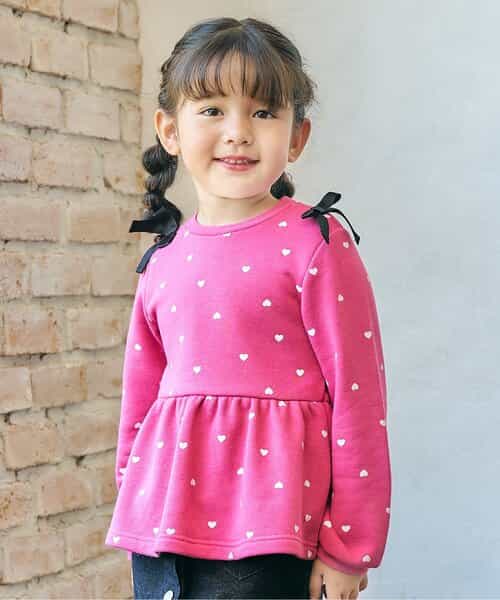 ☆SALE☆肩リボンペプラムトレーナー（V411935）|apres les cours