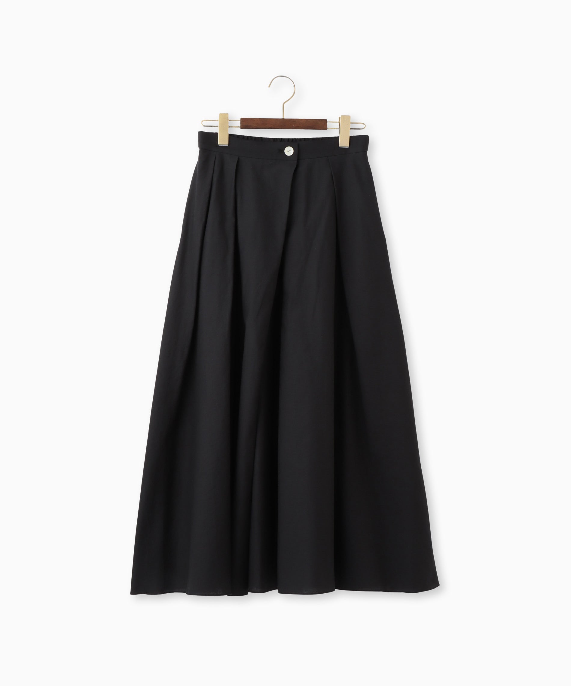 アシンメトリータックフレアスカート – FACE SANS FARD