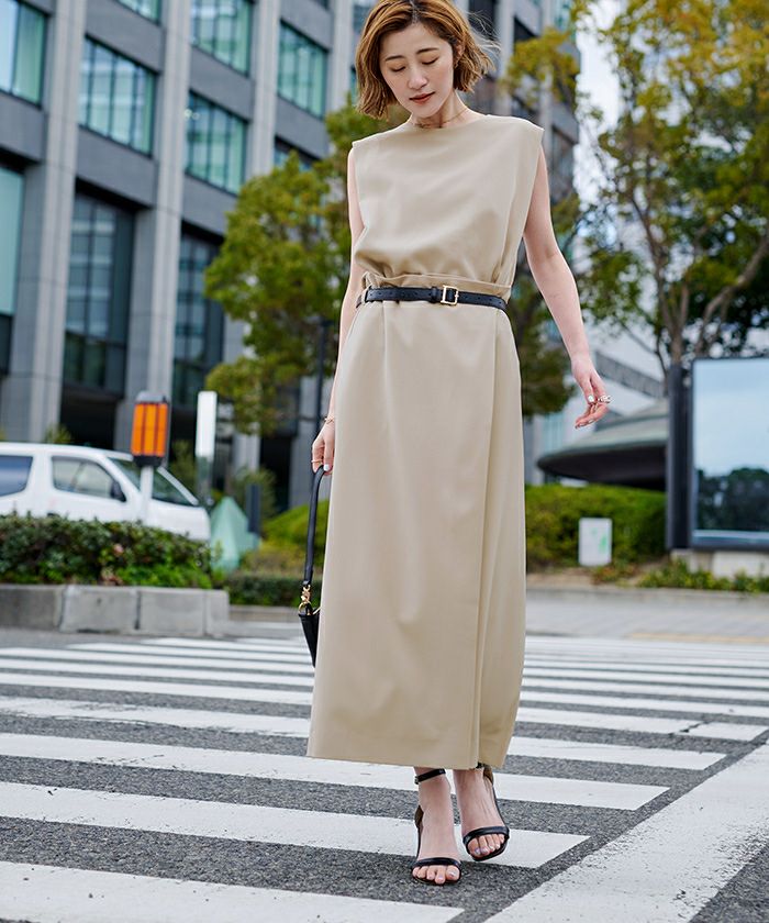 ショルダータックサイドスリットトップス | ur's（ユアーズ）