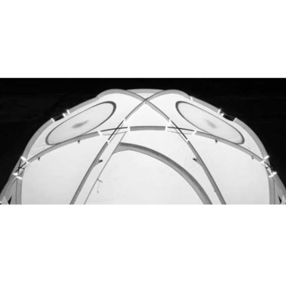 GroundCover Acorn House Dome 3.45 Tent White - Ground Cover