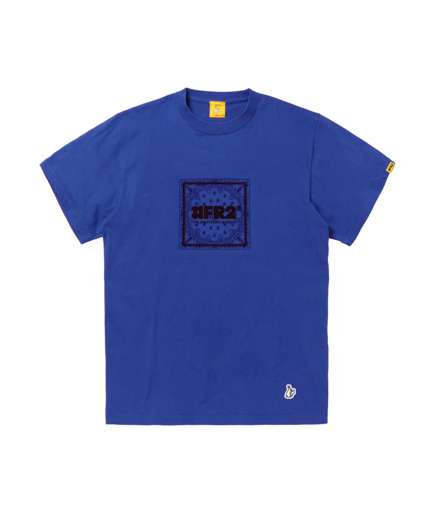 Embroidery Box Paisley Logo T-shirt – #FR2