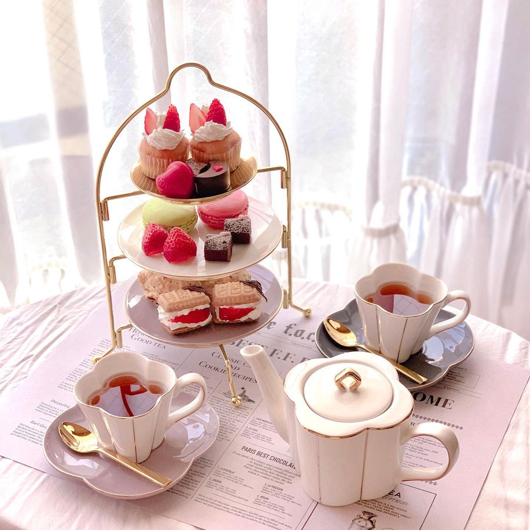 簡単におうちでアフタヌーンティーが楽しめる食器セット | Francfranc