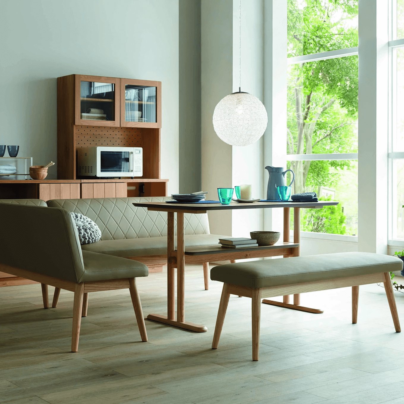 ピオニ ダイニングテーブル ナチュラル（W1200） | Francfranc（フラン