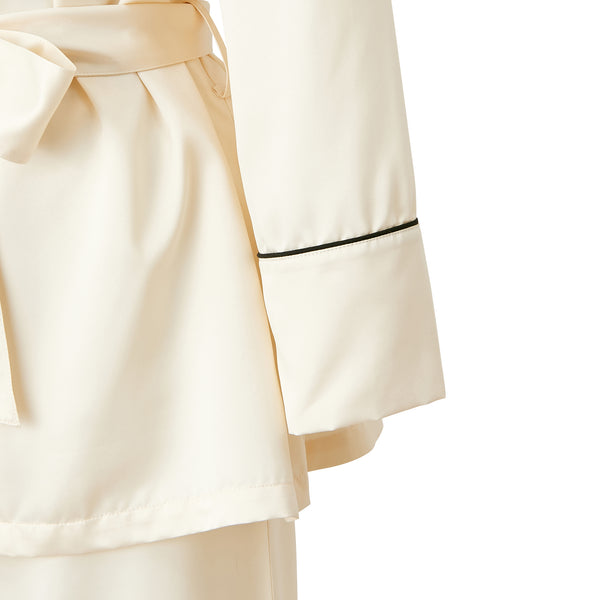 ヒアルロン酸加工 ロゴ刺繍 パジャマ アイボリー | Francfranc（フラン