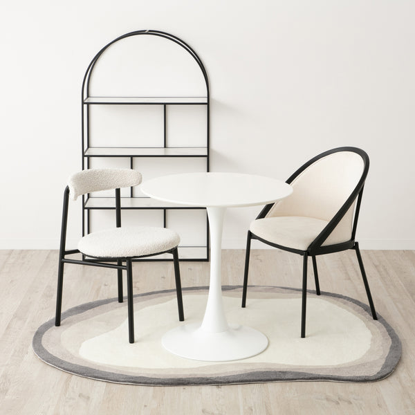 デリカ ダイニングテーブル φ700 ホワイト | Francfranc（フランフラン