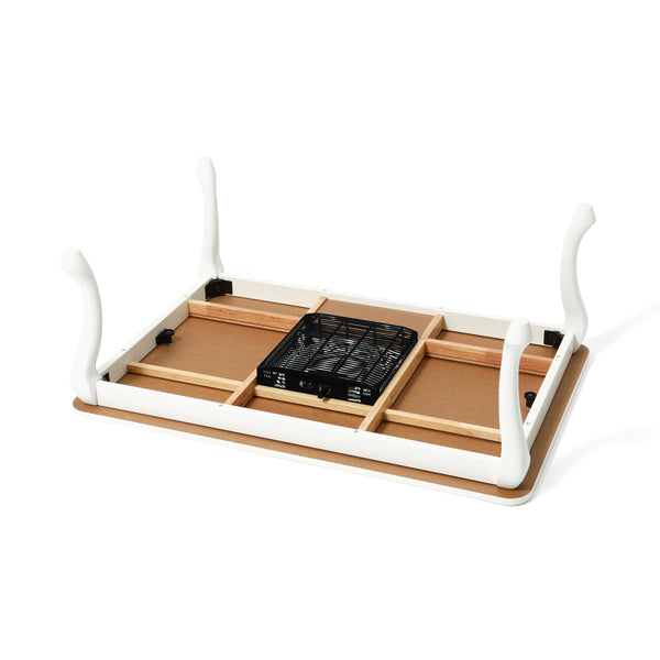 オンラインショップ限定】シャトン こたつテーブル L ホワイト 1050