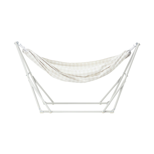 ルボン 3WAYハンモック チェック ベージュ×ホワイト | Francfranc