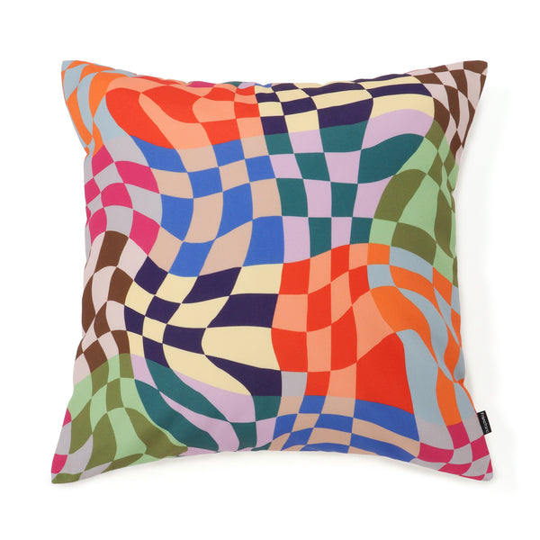 francfranc フランフラン クッション45×45 花柄とダルメシアン