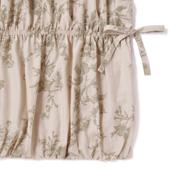 ギャザーリボン 掛け布団カバー ダブル ベージュ | Francfranc（フラン